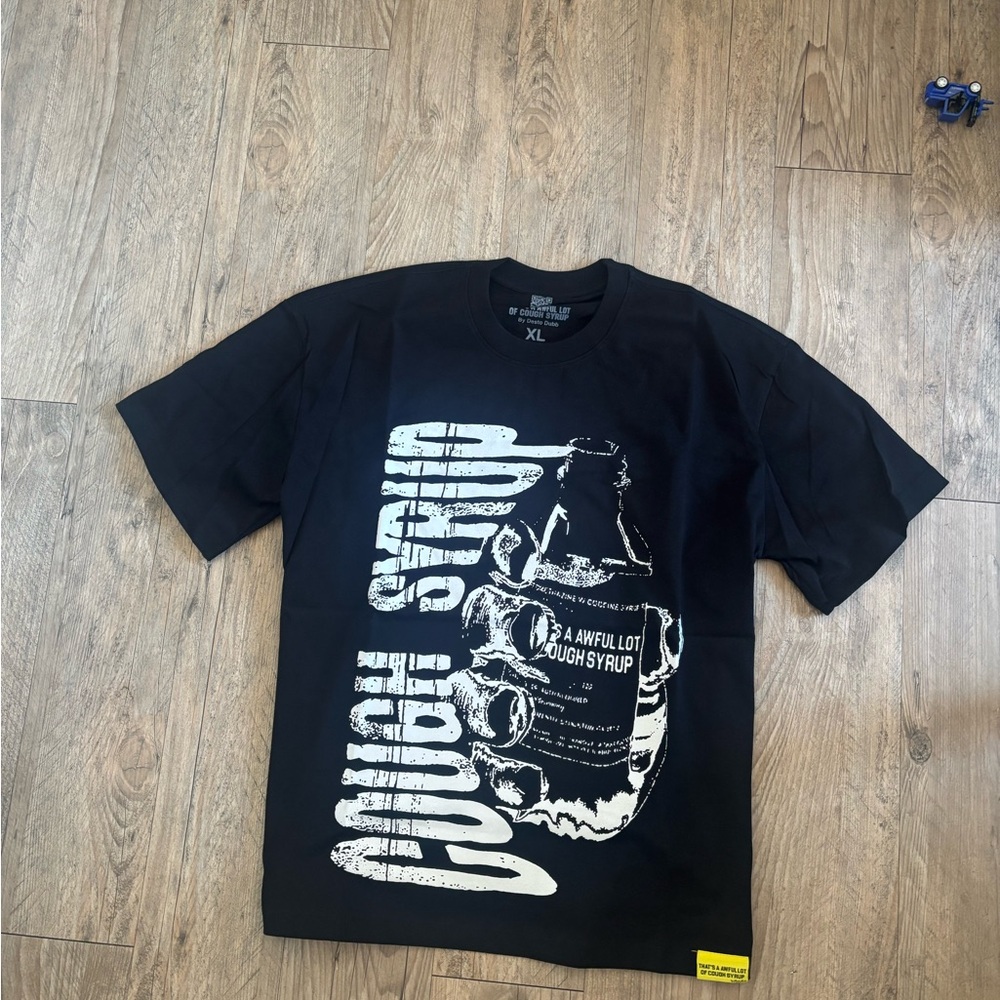 Double Syrup Black Graphic Tee